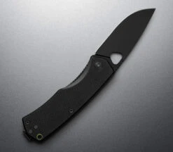 The Folsom All Black Straight 10 The Folsom All Black Straight -Messer World Folsom All Black Taschenmesser 1280x1280
