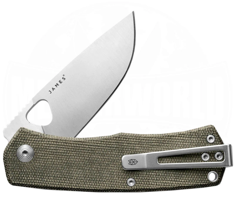 The Folsom OD Green Micarta 4 The Folsom OD Green Micarta – Bild 2