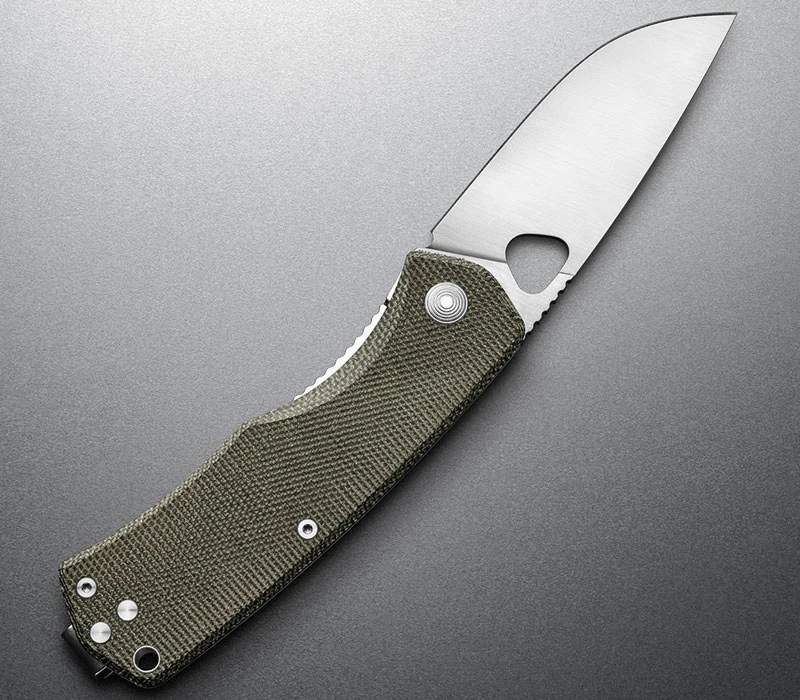 The Folsom OD Green Micarta 5 The Folsom OD Green Micarta – Bild 3
