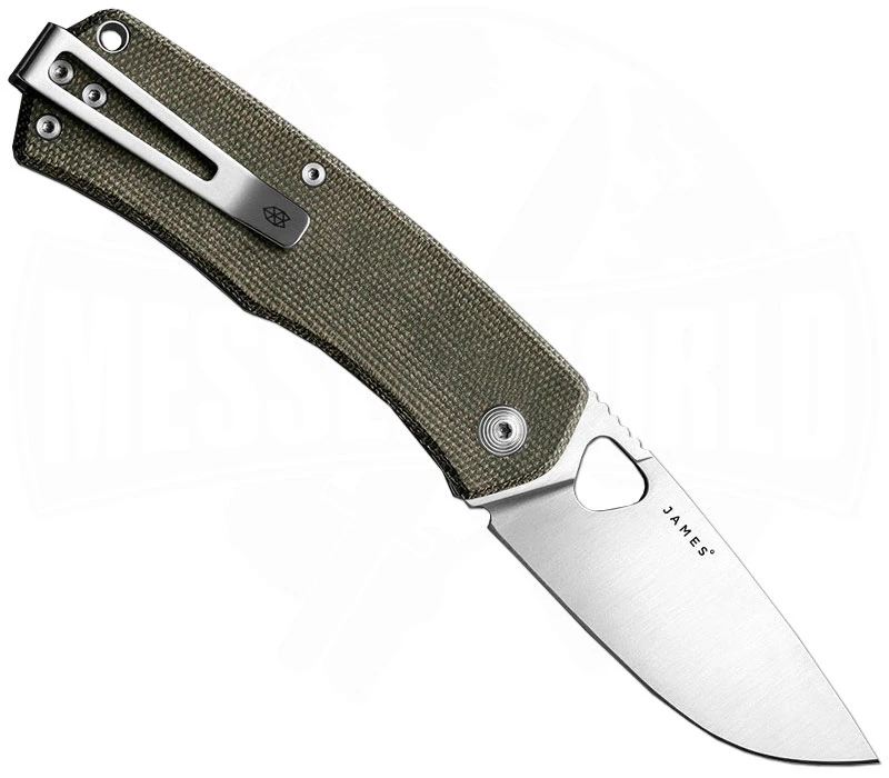 The Folsom OD Green Micarta 3 The Folsom OD Green Micarta