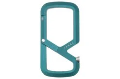 The James Brand The Mehlville, Emerald Aluminum ES201978-10 Karabiner