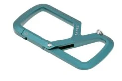 The James Brand The Mehlville, Emerald Aluminum ES201978-10 Karabiner -Messer World JAES201978 10 03 thejamesbrand