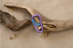 The James Brand The Hardin ES204976-10 Atomic Purple Desert Sky, Karabinerhaken -Messer World JAES204976 10 06 thejamesbrand