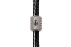 The James Brand The Alder ES215969-10 Grey Titanium, Black/BW, Paracord-Lanyard Mit Bead