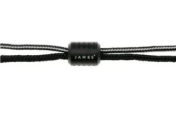 The James Brand The Alder ES215970-10 Black Titanium, Black/BW, Paracord-Lanyard Mit Bead -Messer World JAES215970 10 03 jamesbrand