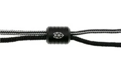 The James Brand The Alder ES215970-10 Black Titanium, Black/BW, Paracord-Lanyard Mit Bead -Messer World JAES215970 10 04 jamesbrand