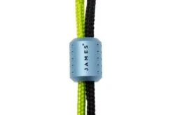 The James Brand The Alder ES215986-10 Sea Wave Titanium, Black Green, Paracord Lanyard Mit Bead