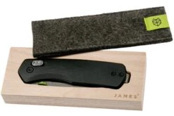 The James Brand The Carter, Black G10, Stainless Taschenmesser KN108115-00 -Messer World JAKCT108115 09 the james brand