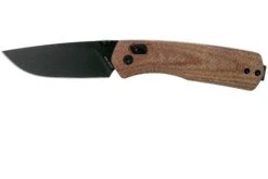 The James Brand The Carter, Tan Micarta, Black Taschenmesser KN108140-00