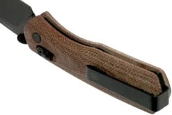 The James Brand The Carter, Tan Micarta, Black Taschenmesser KN108140-00 -Messer World JAKCT108140 05 the james brand