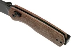 The James Brand The Carter, Tan Micarta, Black Taschenmesser KN108140-00 -Messer World JAKCT108140 07 the james brand