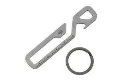 The James Brand The Rowan ES211951-10 Brushed Stainless, Karabiner -Messer World JAKES211951 10 03 jamesbrand