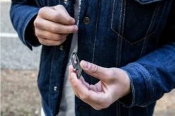 The James Brand Halifax, Black, Schlüsselanhänger -Messer World JAKHALIFAXBK 05 the james brand 1