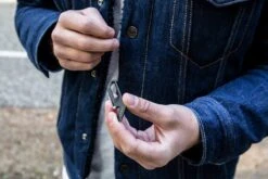 The James Brand Halifax, Black, Schlüsselanhänger -Messer World JAKHALIFAXBK 05 the james brand