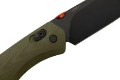 The James Brand The Carter XL, OD Green G10+ Orange, Black, KKN116194-00, Taschenmesser -Messer World JAKKN116194 00 06 jamesbrand
