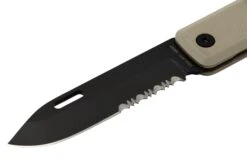 The James Brand The Ellis Slim, Coyote Tan G10, Black, Serrated, KKN125195-01, Taschenmesser -Messer World JAKKN125195 01 03 jamesbrand