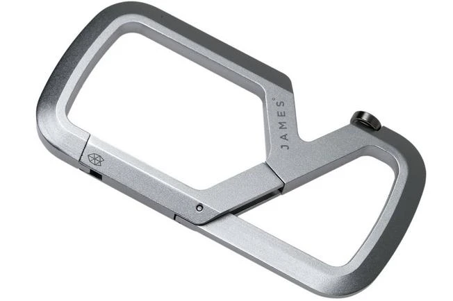 The James Brand Mehlville, Silver, Karabiner 3 The James Brand Mehlville, Silver, Karabiner