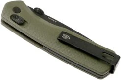 The James Brand The Carter, Od Green G10, Black Taschenmesser KN108119-00 -Messer World JAKN108119 00 04 the james brand