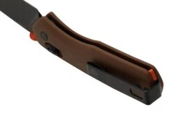 The James Brand The Carter, Orange Brown G10 + Black , KN108192-00, Taschenmesser -Messer World JAKN108192 00 04 jamesbrand