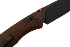The James Brand The Carter, Orange Brown G10 + Black , KN108192-00, Taschenmesser -Messer World JAKN108192 00 06 jamesbrand