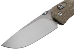 The James Brand The Carter XL, OD Green Micarta, Stainless Taschenmesser JAKN116127-00 -Messer World JAKN116127 00 03 the james brand