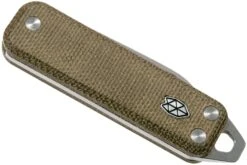 The James Brand Elko Satin + OD Green Micarta KN117127-00 Taschenmesser -Messer World JAKN117127 00 05 the james brand