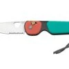 The James Brand The Redstone, Coral Turquoise + Satin, Serrated, Taschenmesser