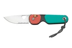 The James Brand The Redstone, Coral Turquoise + Satin, Serrated, Taschenmesser