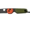 The James Brand The Redstone, OD Green + Orange PP, Black, Serrated, KN118197-01, Taschenmesser -Messer World JAKN118197 01 01 jamesbrand