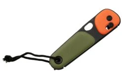 The James Brand The Redstone, OD Green + Orange PP, Black, Serrated, KN118197-01, Taschenmesser -Messer World JAKN118197 01 06 jamesbrand