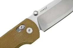 The James Brand The Kline OD Grün Stainless Micarta JAKN120127-00 Taschenmesser -Messer World JAKN120127 00 05 jamesbrand