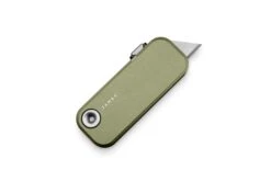 The James Brand The Palmer, OD Green Aluminum, Black KN121179-00 Utility Messer