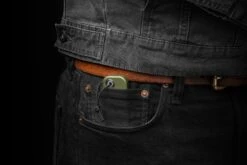 The James Brand The Palmer, OD Green Aluminum, Black KN121179-00 Utility Messer -Messer World JAKN121179 00 05 james