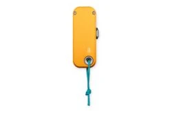 The James Brand The Palmer, Canary Aluminum, Turquoise KN121183-00 Utility Messer