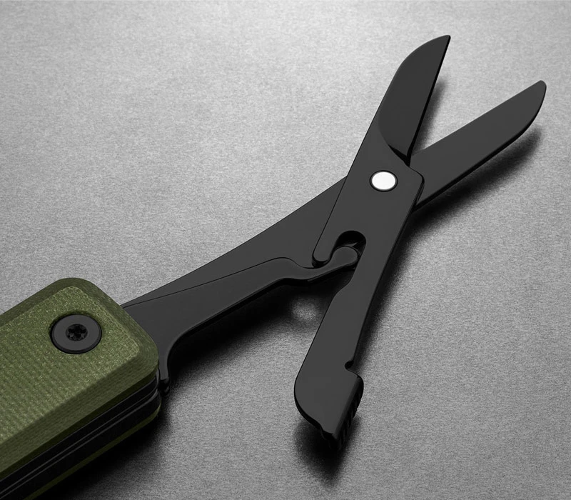 The Ellis OD Green Black Serrated 7 The Ellis OD Green Black Serrated – Bild 5