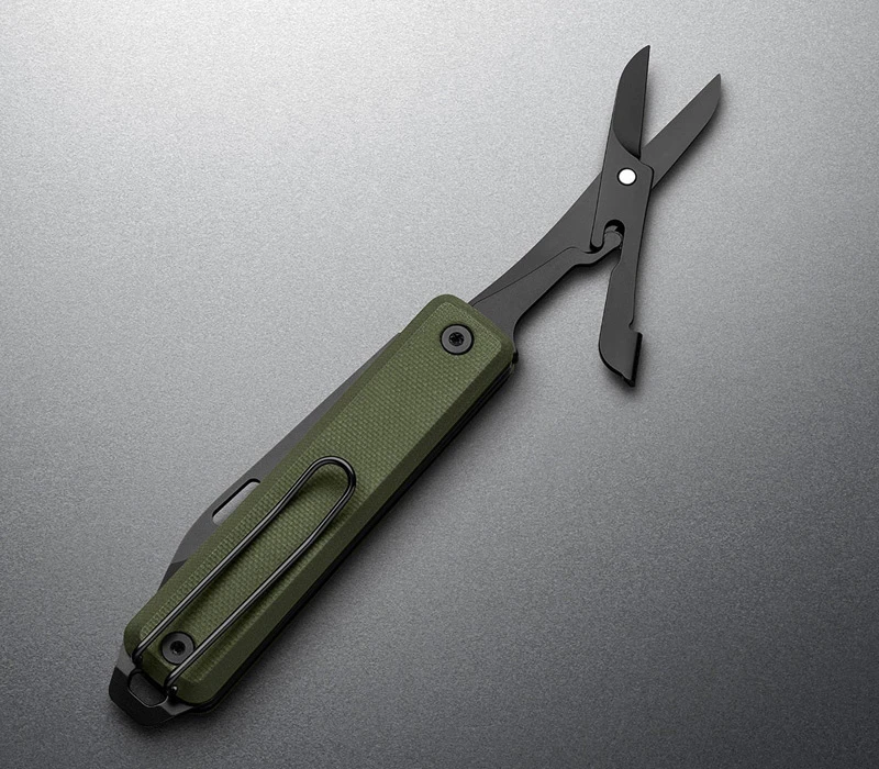 The Ellis OD Green Black Serrated 5 The Ellis OD Green Black Serrated – Bild 3