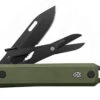 The Ellis OD Green Black Serrated