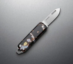 The Elko Blue Steel Tortoise -Messer World The Elko Blue Steel Tortoise Slipjoint 1280x1280