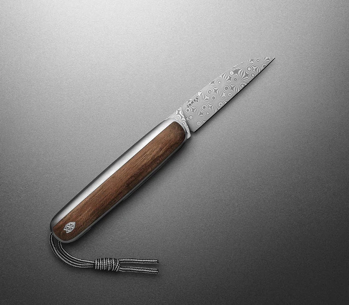 The Pike Rosewood Damascus 4 The Pike Rosewood Damascus – Bild 2