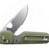 The Redstone OD Green -Messer World The Redstone OD Green Serrated 1280x1280
